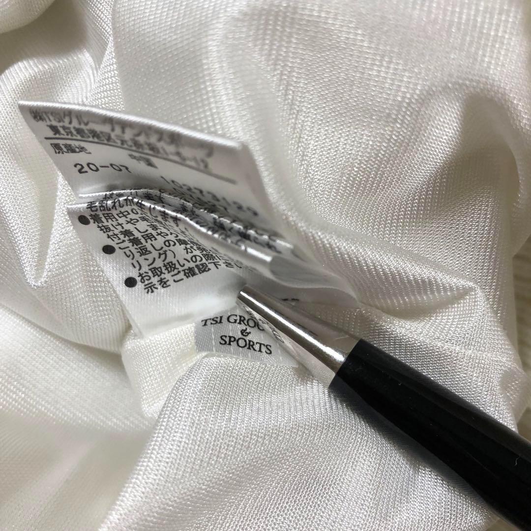 ジャックバニー ダブルジップ ニット ジャケット 裏地付 ホワイト サイズ5