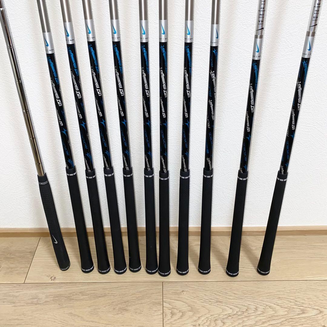 NIKEナイキ ゴルフクラブ 本格フルセット☆メンズ初心者キャディバッグ付UNI