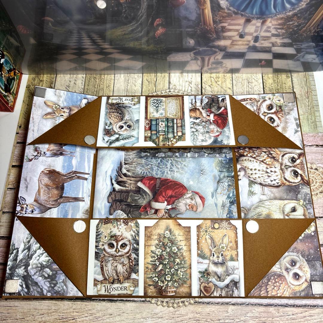 ４１０新スタンペリアTHEOWL’S HOUSEおすそ分け引き出し付収納ボックス