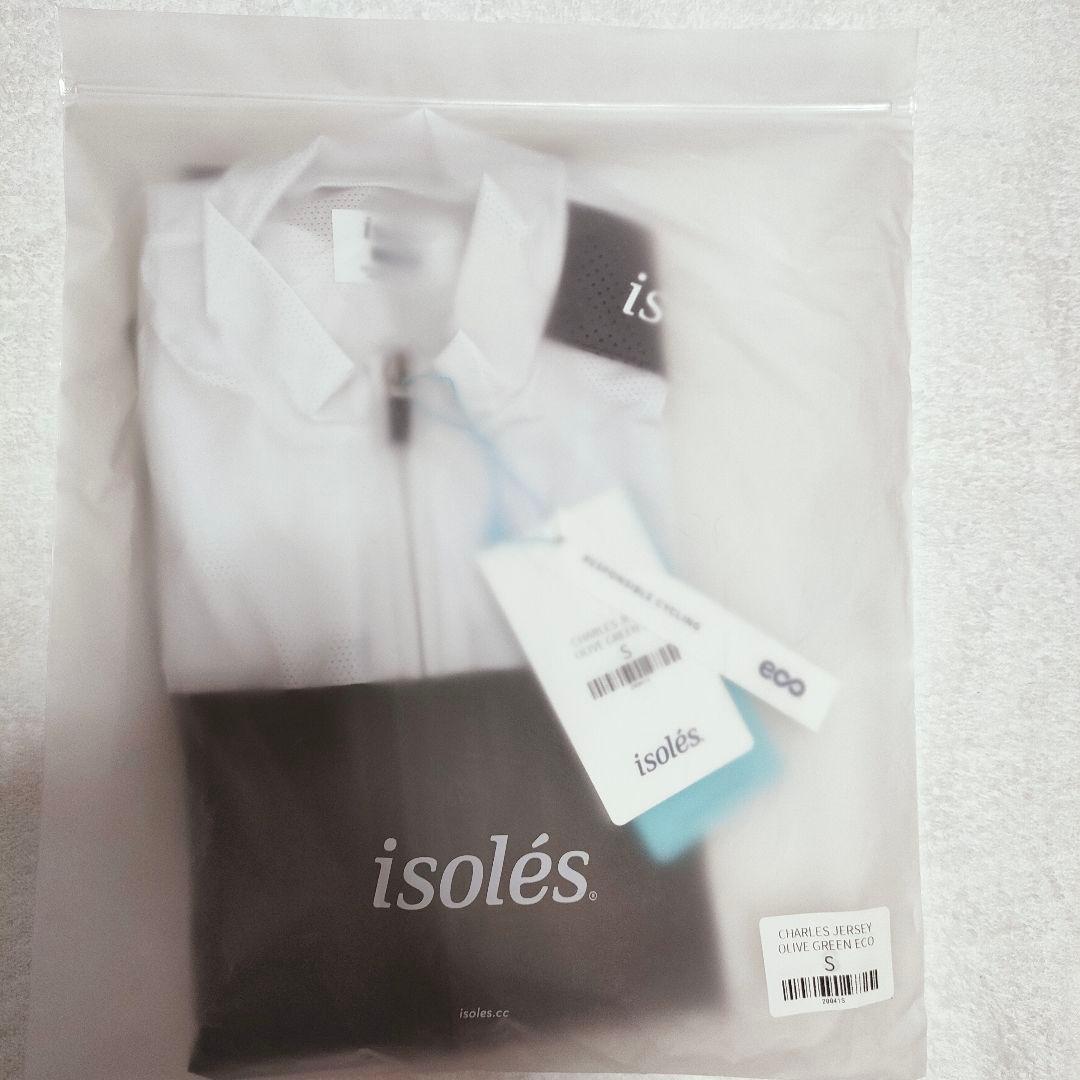 【新品】isoles/イゾレス/半袖ジャージ/Ssize