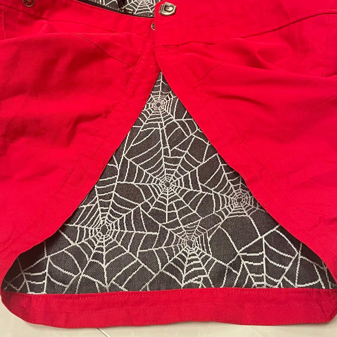 SPYDER スパイダー　メンズ　ウィンタージャケット　スノーウェア　黒×赤