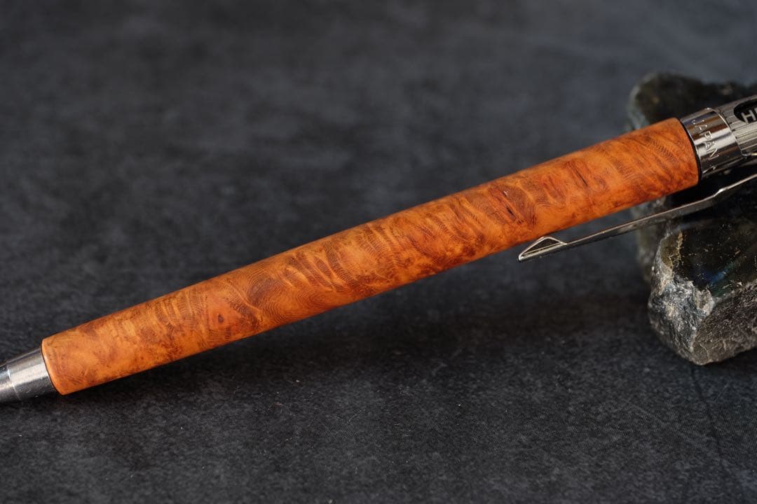 PG5木軸カスタム0249　高村杢工房 製図用シャープペンシル　花梨瘤