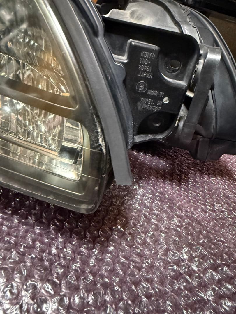 BE5 RSK D型　純正ヘッドライト　左右