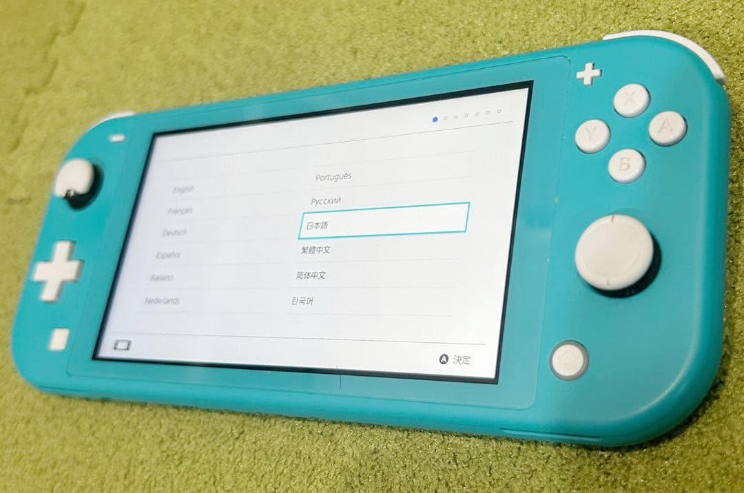 ニンテンドースイッチライトターコイズ
