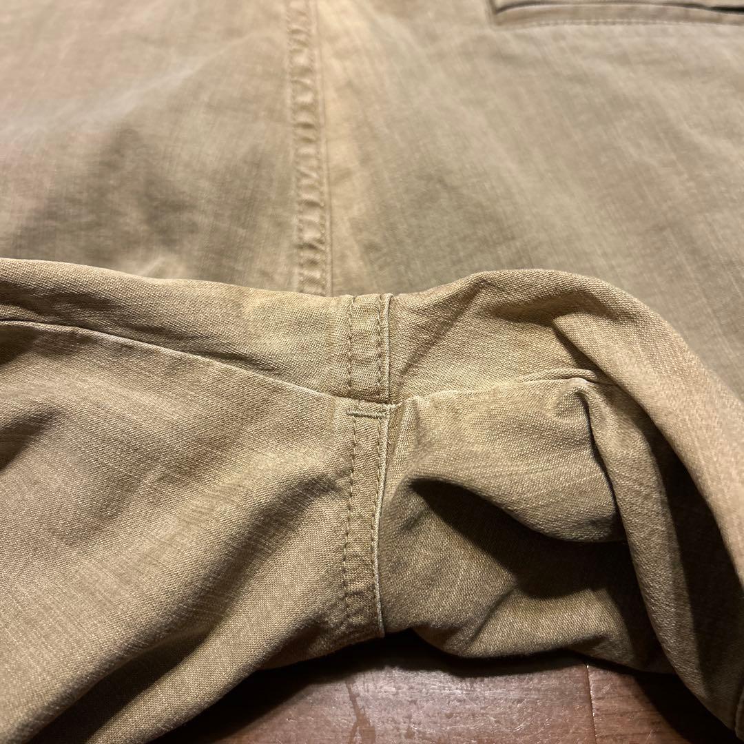 裏原 complete finesse relax ワークパンツ L 迷彩裏地