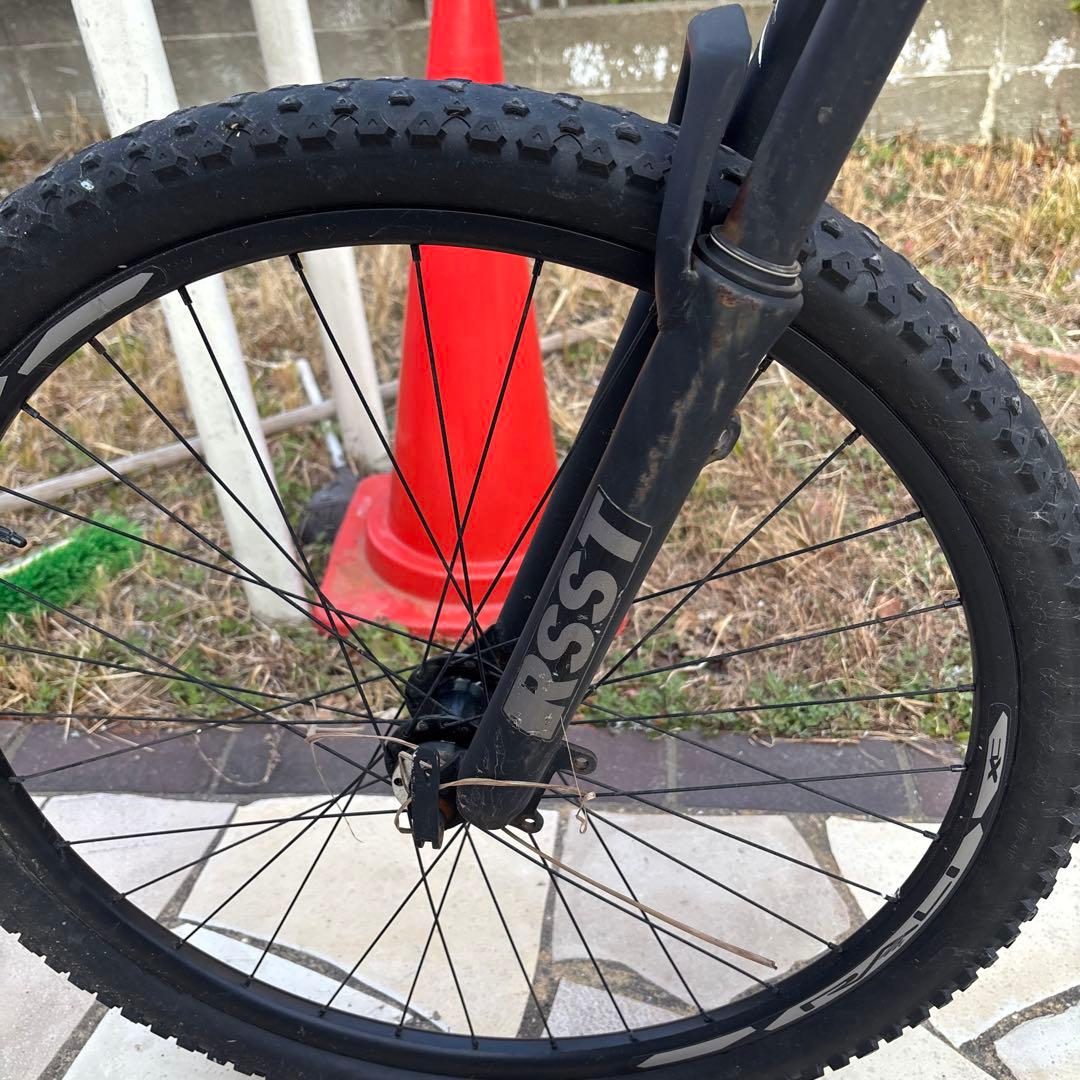 マウンテンバイク 27.5インチ ブラック/グレー