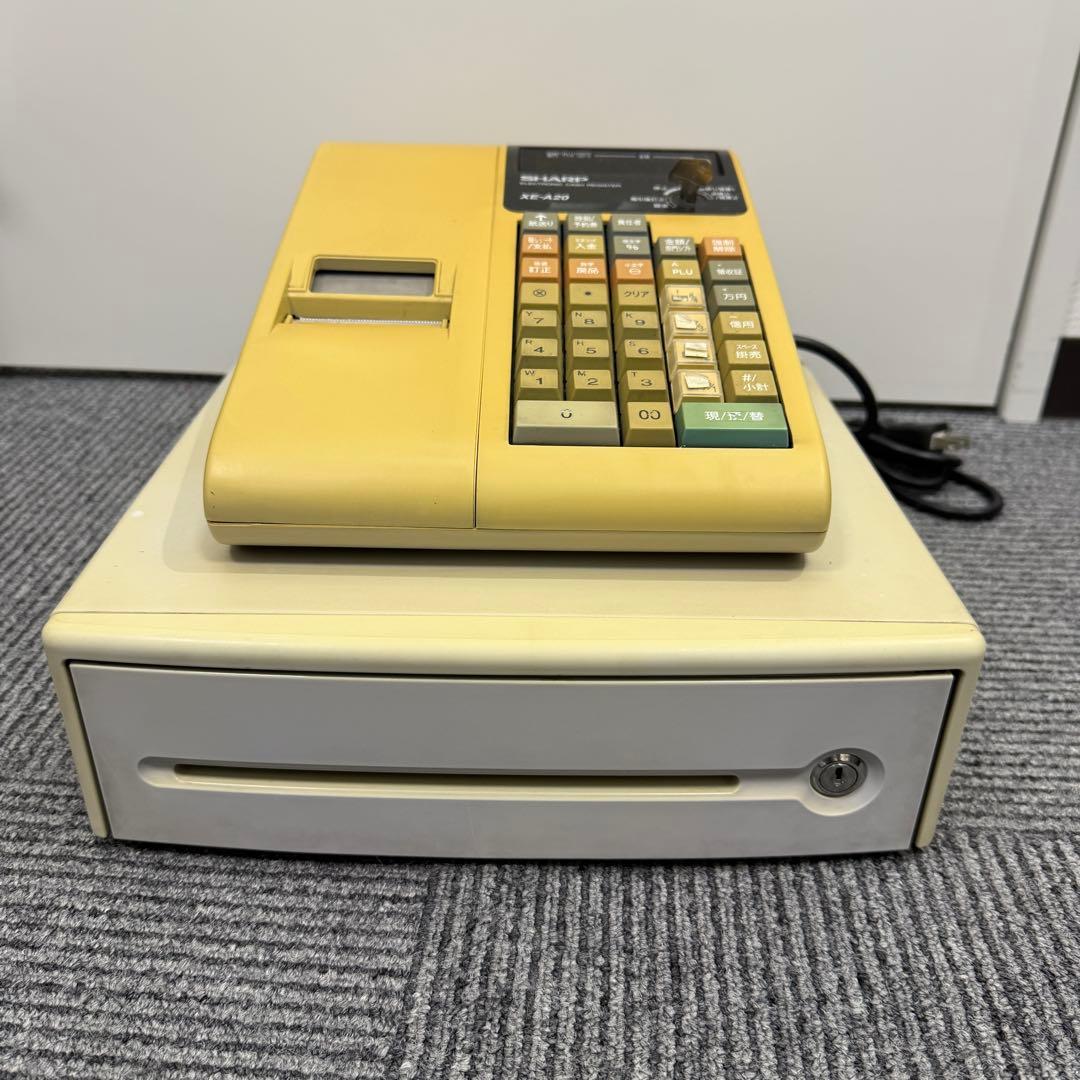 SHARP XE-A20 レジスター 本体 (現状品)