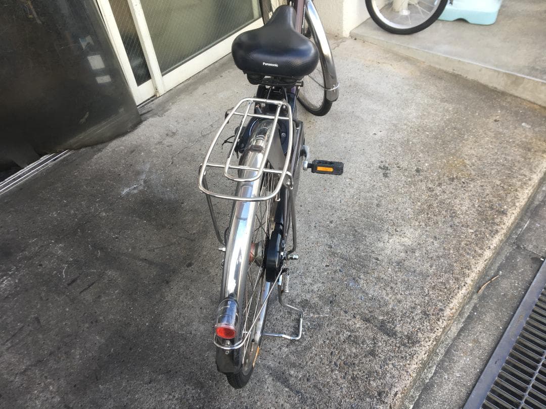 地域限定送料無料　ビビ　EX　13,2AH　子供乗せ　茶　神戸市　電動自転車