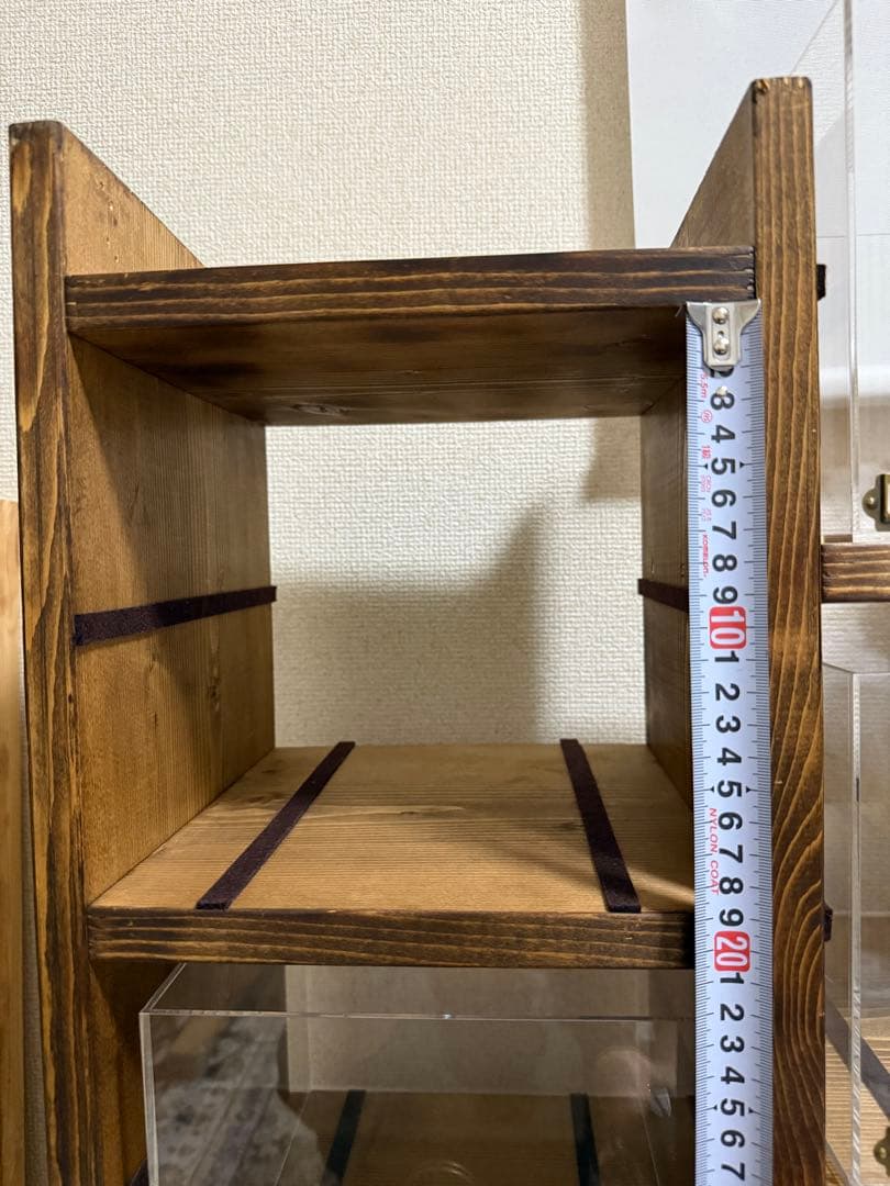 アクリルボックス ディスプレイ棚 オーダーメイド品 飾り棚