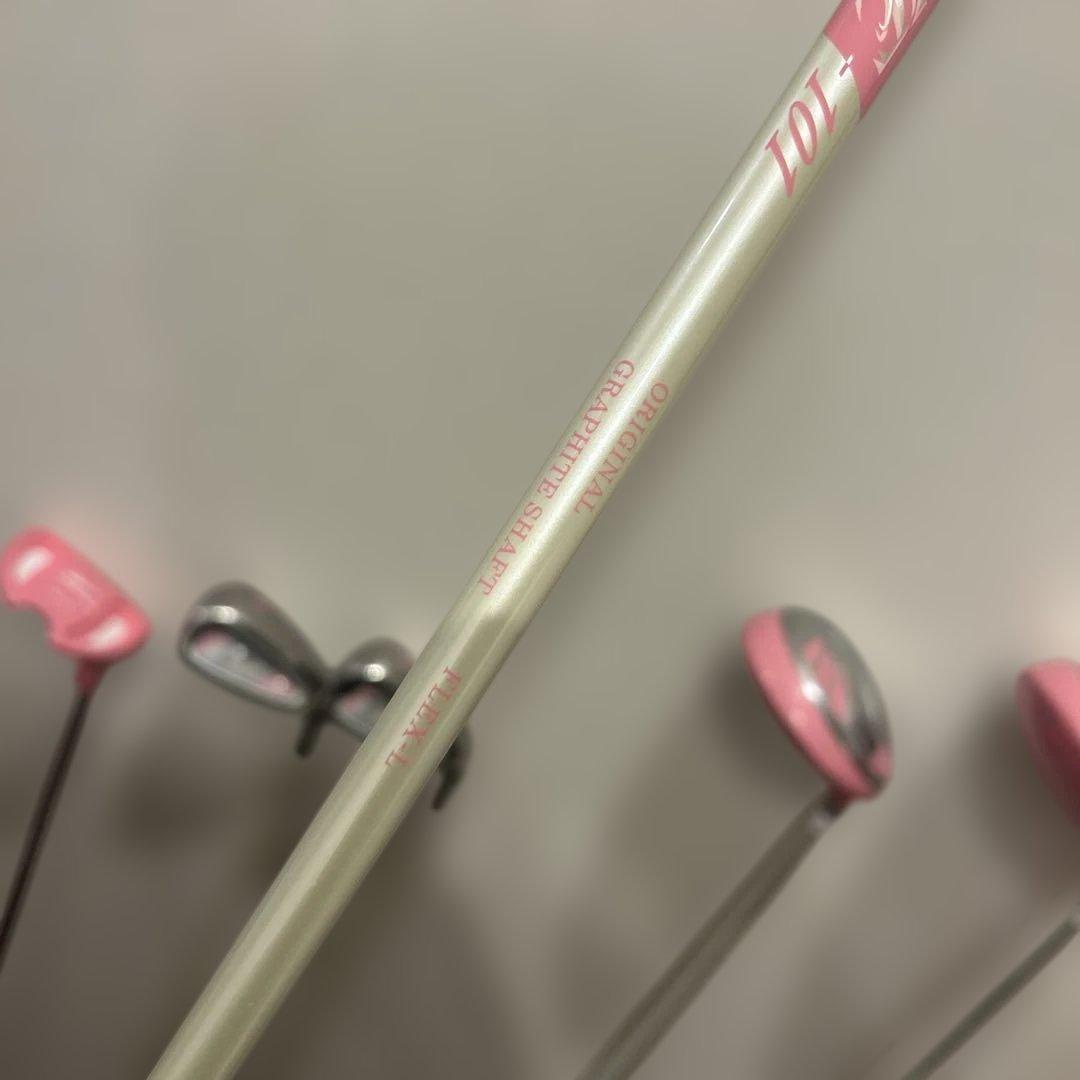 ワールドイーグル　WE-101 SP レディースハーフセット ピンク