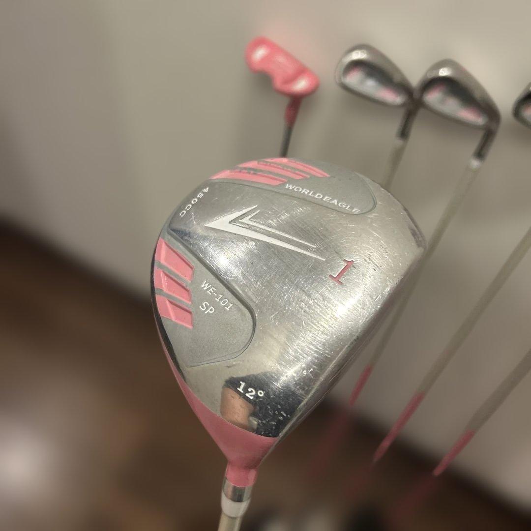 ワールドイーグル　WE-101 SP レディースハーフセット ピンク