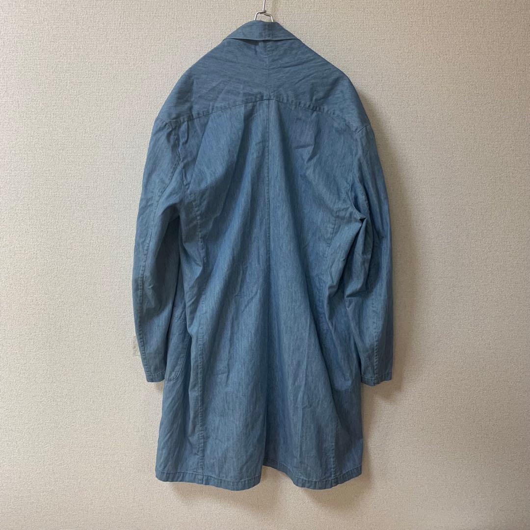 van【新品未使用ロングストールコート　ムラ糸デニム　5.5oz サイズ5