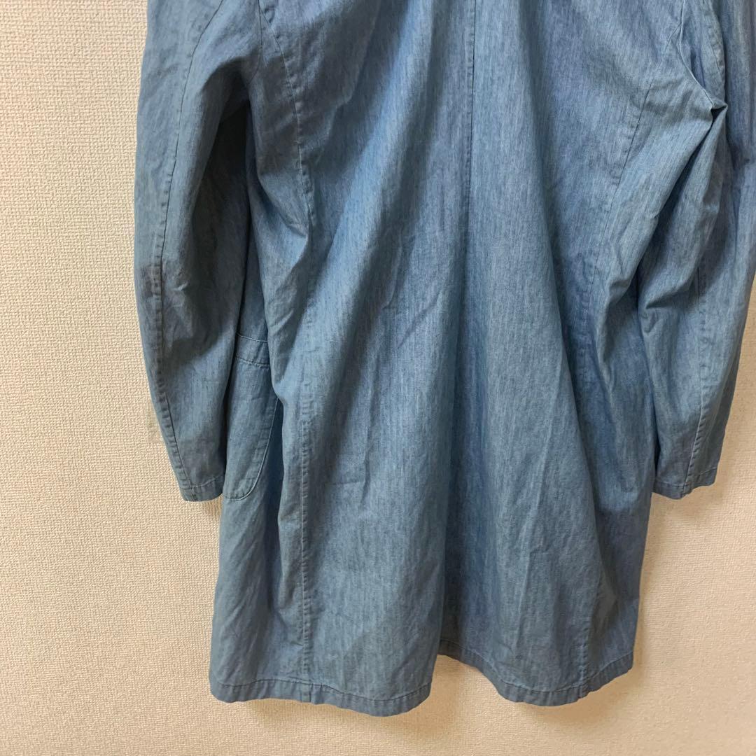 van【新品未使用ロングストールコート　ムラ糸デニム　5.5oz サイズ5