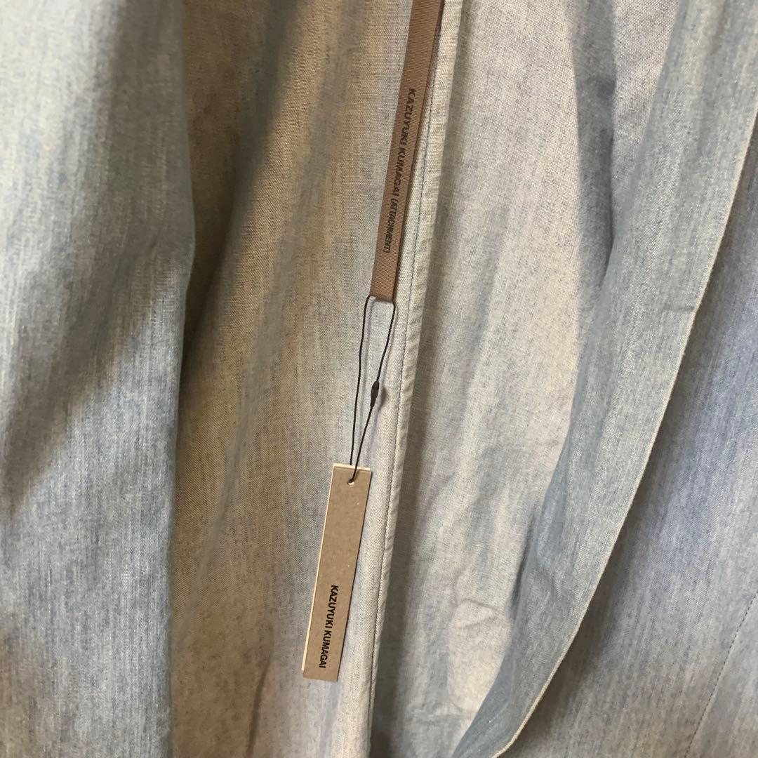 van【新品未使用ロングストールコート　ムラ糸デニム　5.5oz サイズ5