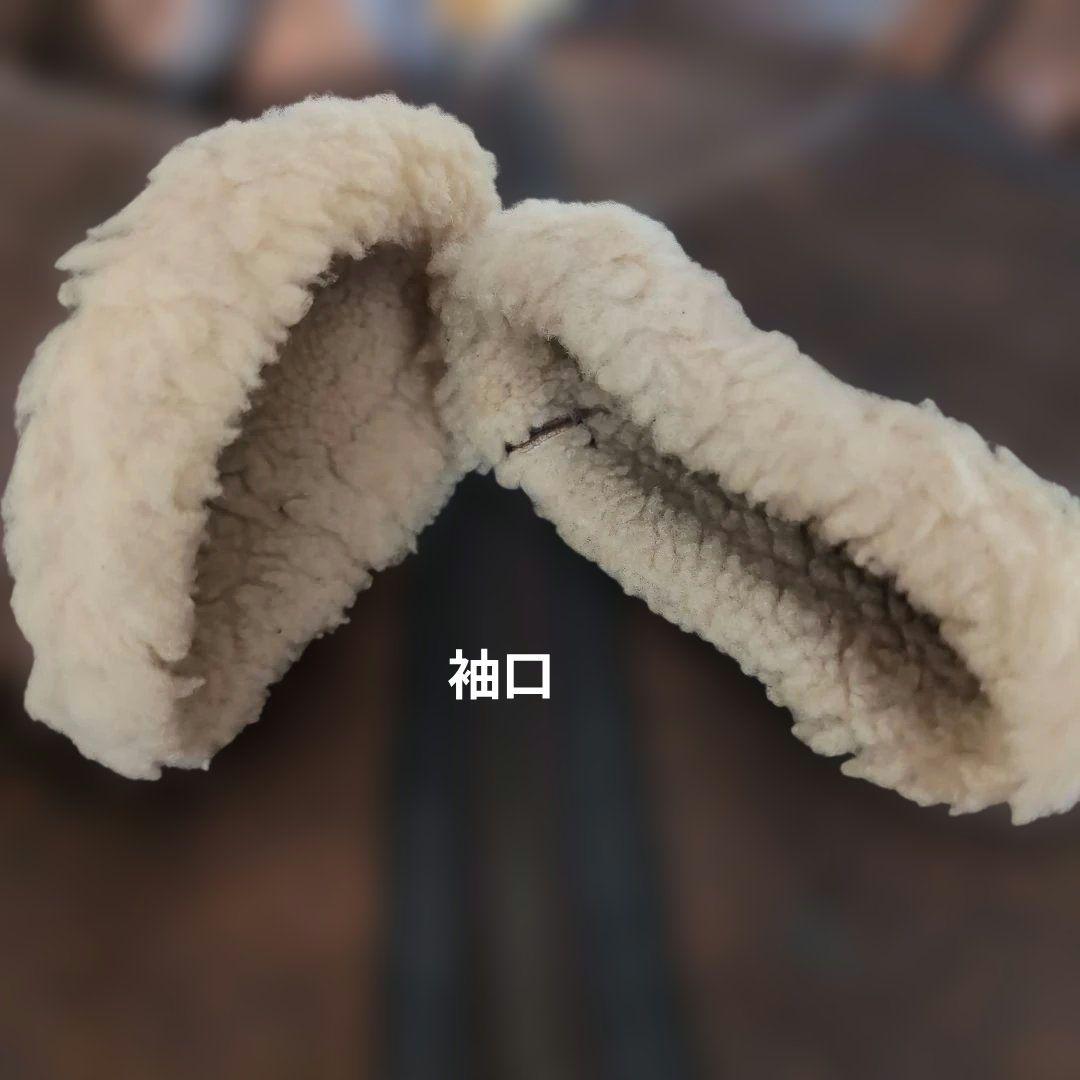 最終❗️ヴィンテージ90s B3 B-3 羊革レザージャケットL 茶