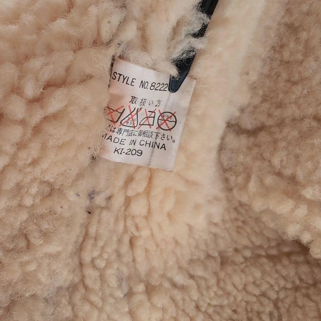 最終❗️ヴィンテージ90s B3 B-3 羊革レザージャケットL 茶