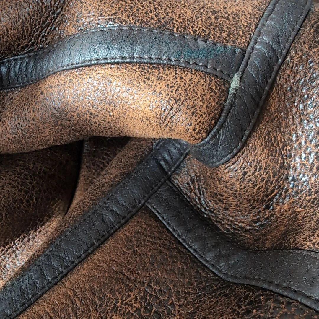 最終❗️ヴィンテージ90s B3 B-3 羊革レザージャケットL 茶