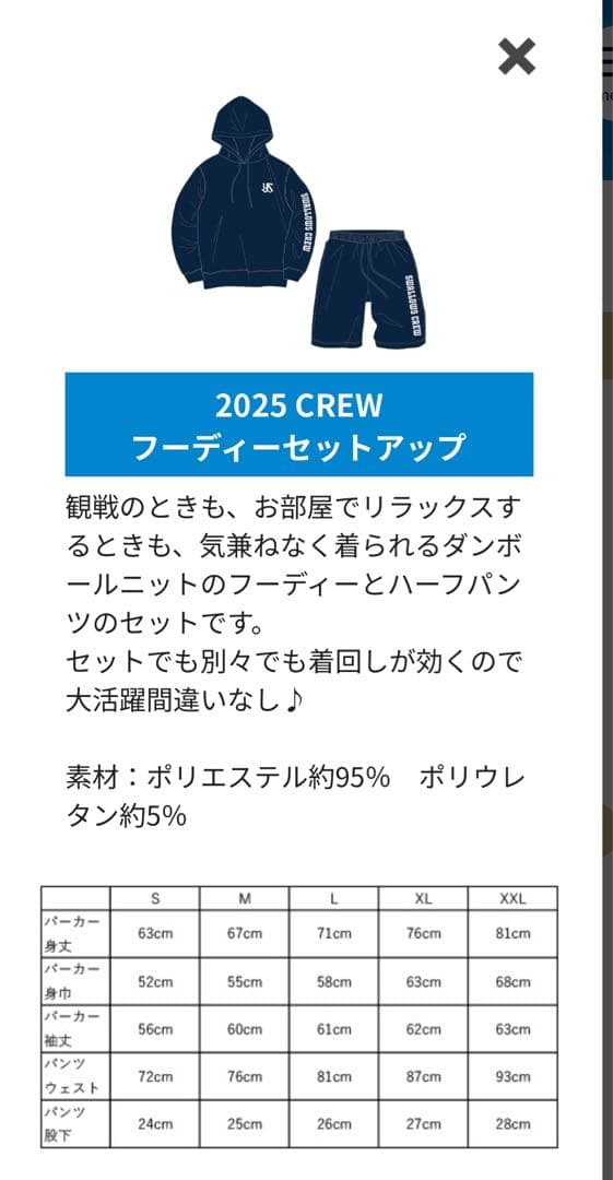 【5点セットXLサイズ 】スワローズCREW ファンクラブプラチナ会員特典