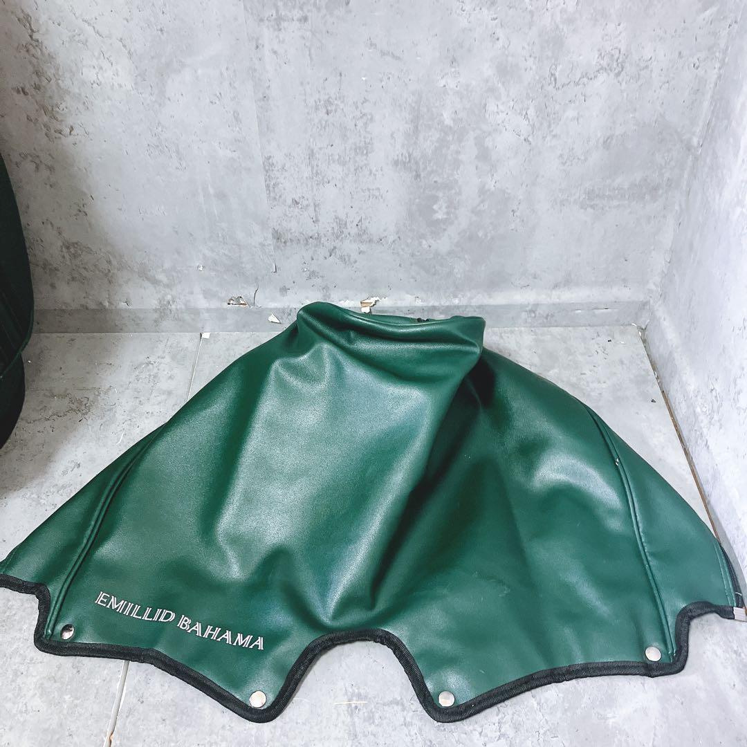 【希少】EMILLID BAHAMA キャディバッグ グリーン スタンド式