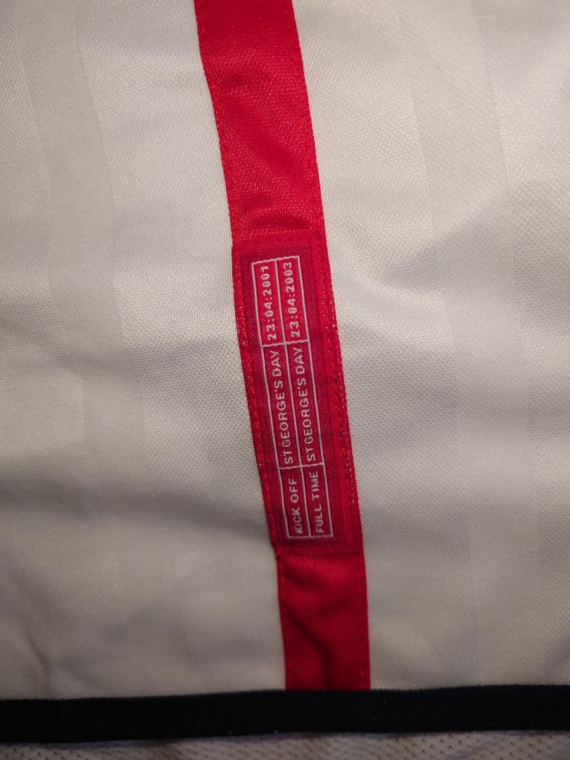 イングランド代表　ユニフォーム　ベッカム