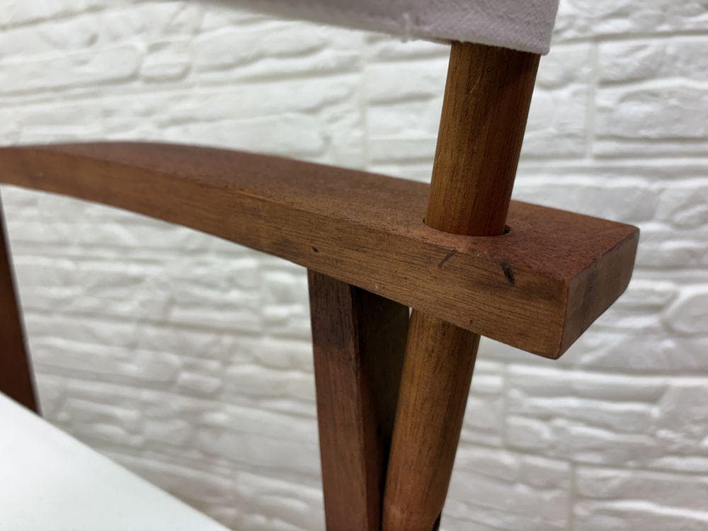 希少 未使用 Coleman コールマン ガーデン ウッドチェア 折りたたみ ①