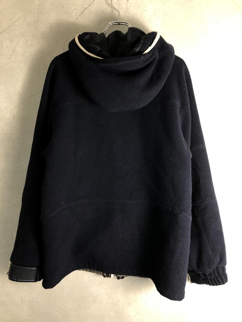 REVOLVER マウンテンパーカー型 ウール コート ジャケット