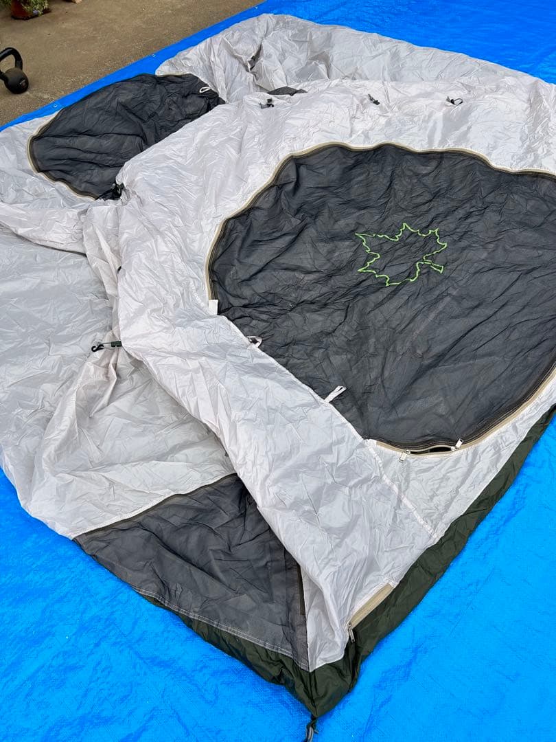 【美品】ロゴス neos 3ルームドゥーブル XL-BJ