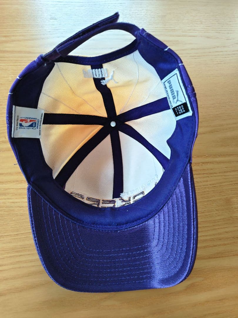 ロサンゼルス・レイカーズ　NBA PUMA キャップ 2001年現地購入2点