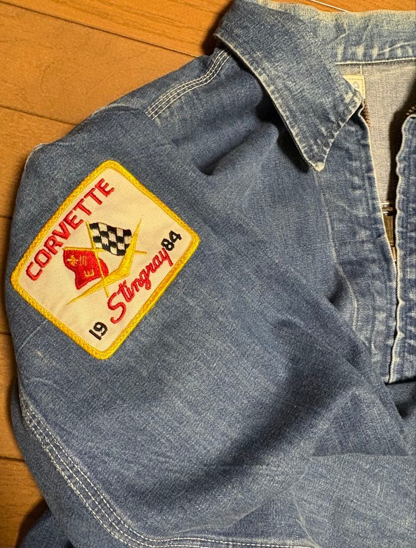 Lee 91-B 70s ワークジャケット デニムジャケットUSA製 Lサイズ