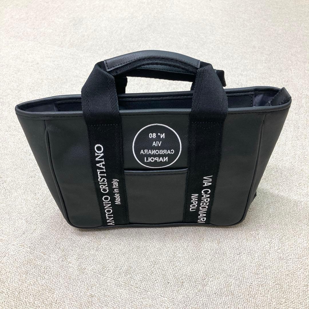 新品　ANTONIO CRISTIANO カートバッグ　メンズ　ブラック　ゴルフ