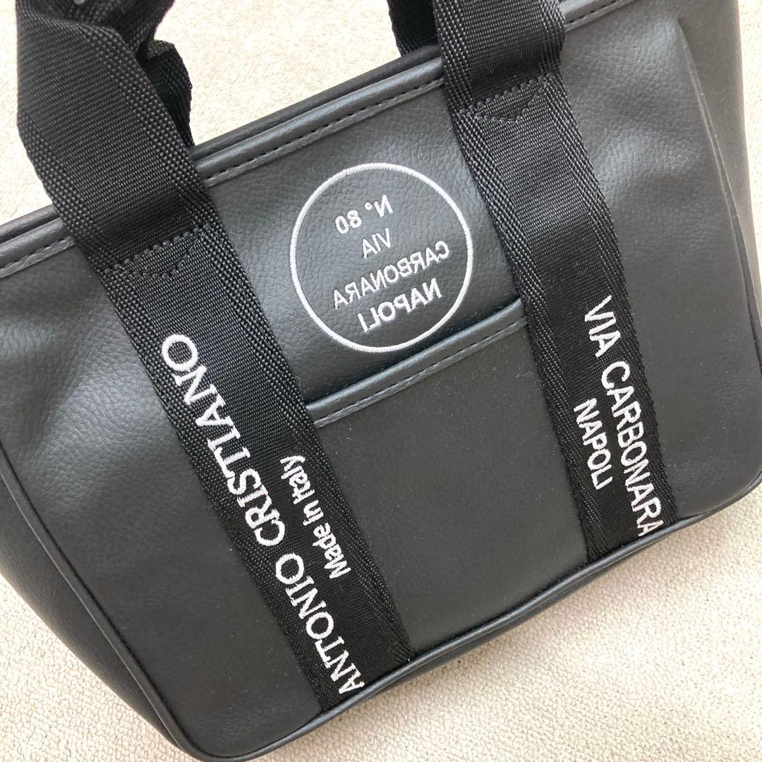 新品　ANTONIO CRISTIANO カートバッグ　メンズ　ブラック　ゴルフ