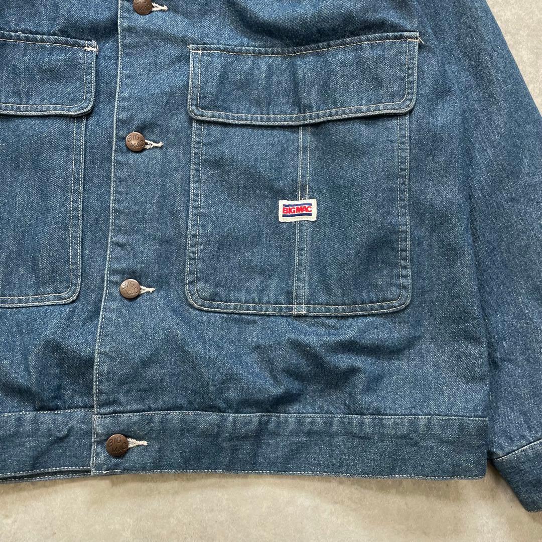 BIGMAC/デニムジャケット/M/ブルー/古着/カジュアル/ストリート系