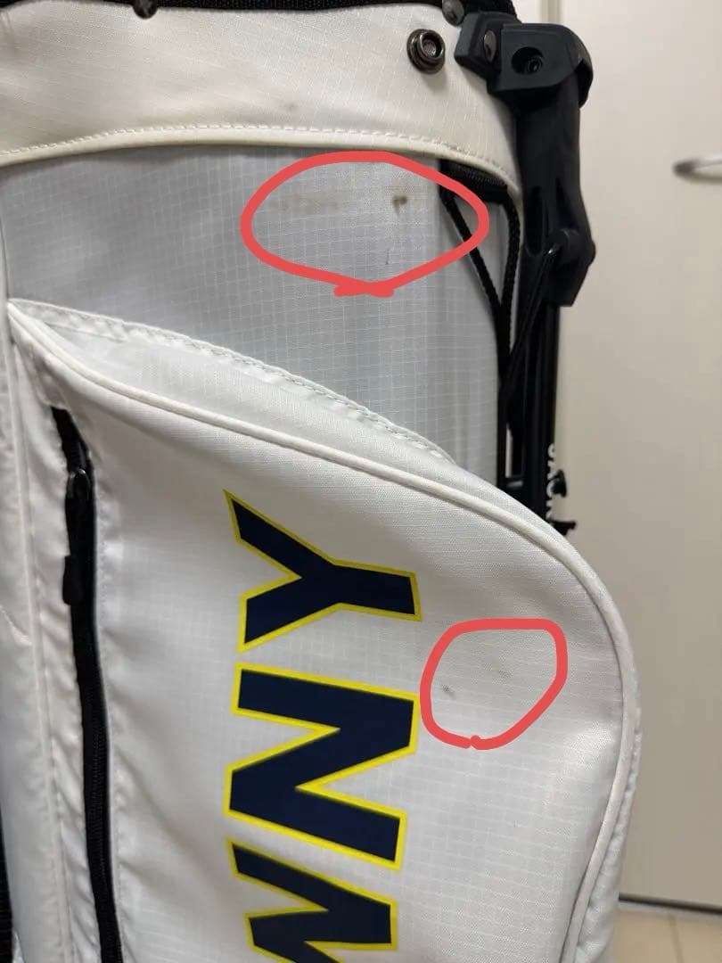 値下げ‼️JACK BUNNY キャディバッグ ホワイト