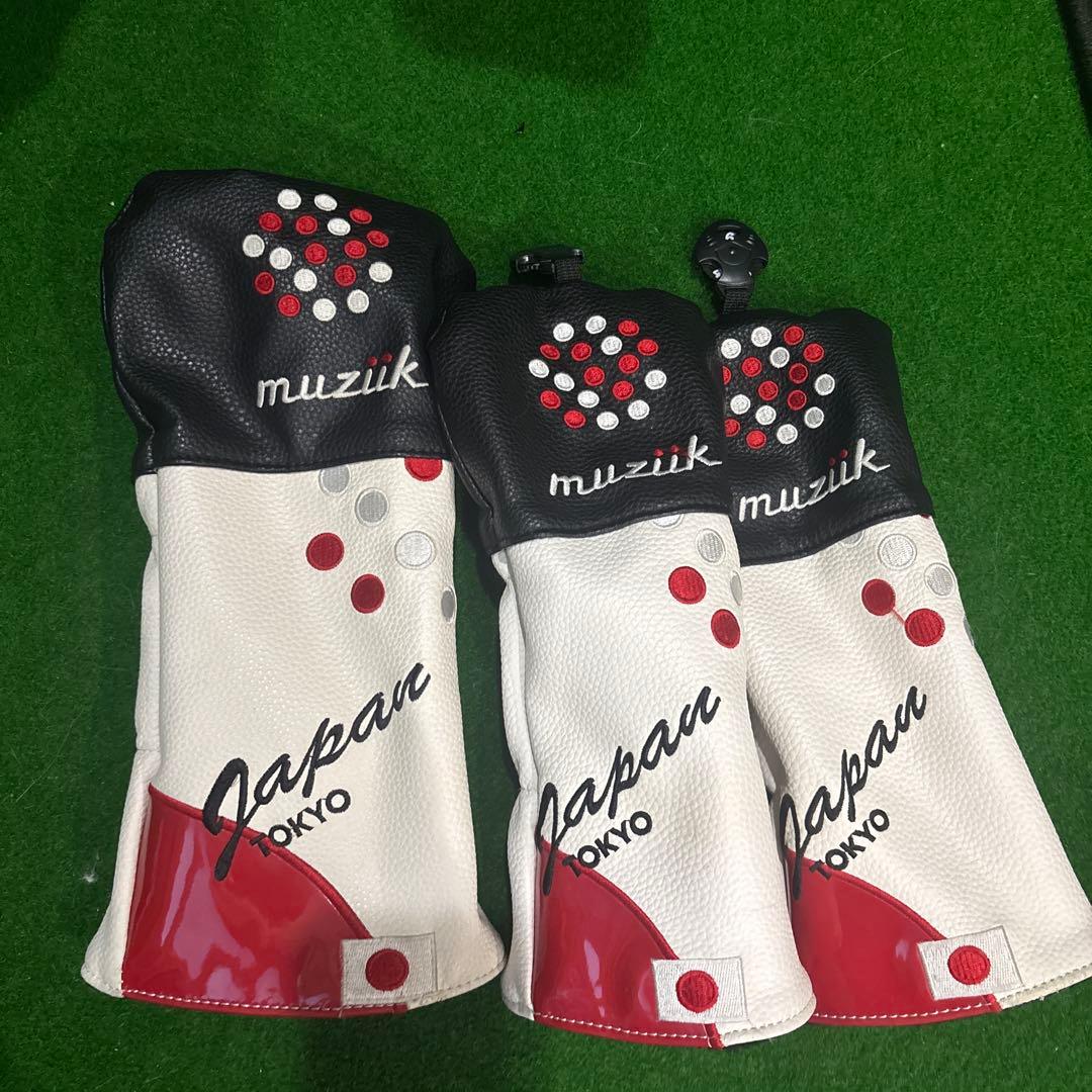 muzik キャディバッグ ヘッドカバー 付き　2020Japan