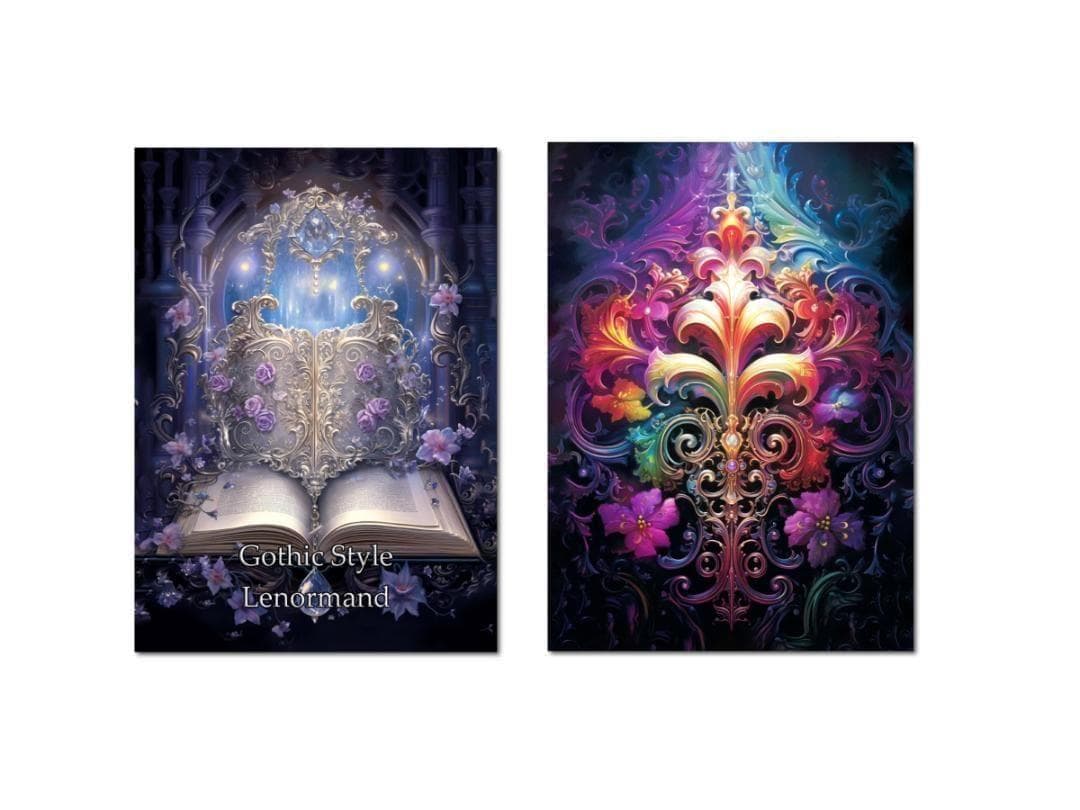 【正規品ルノルマンカード】美麗イラストの海外インディーズ✨ゴシックスタイルデッキ