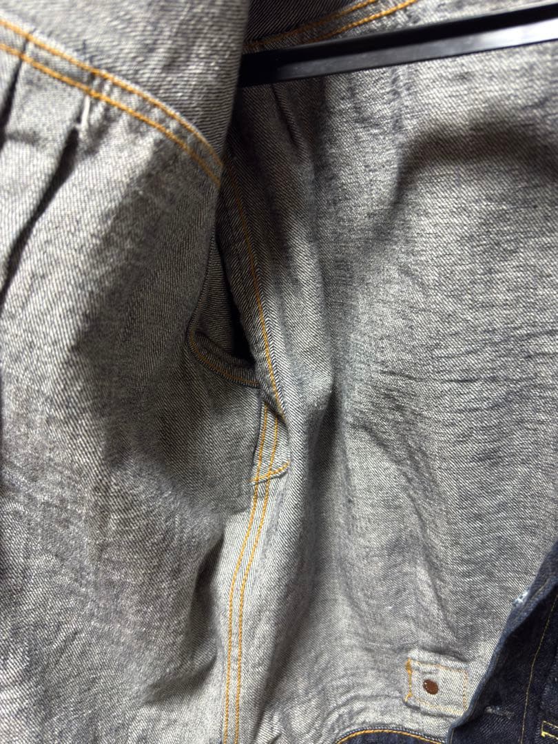 ひ*ろ様 Schott PERFECTO 1st ショット デニムジャケット 赤