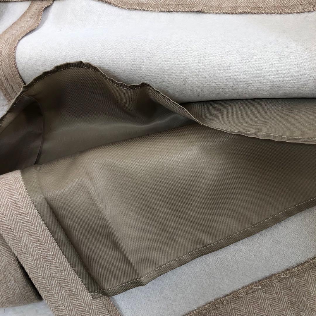 ボーダーズアットバルコニー WOOL HERRINGBONE DRESS 36