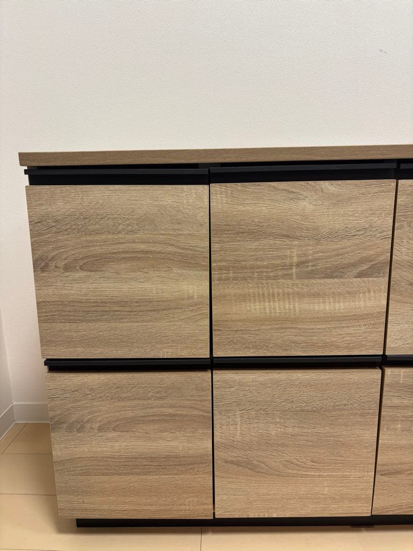 アイリスオーヤマ ライトナチュラル キャビネット 119cm