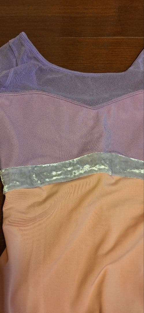 バレエレオタード　試着のみ　日本製　 シルフィーヌ　半袖、五分袖