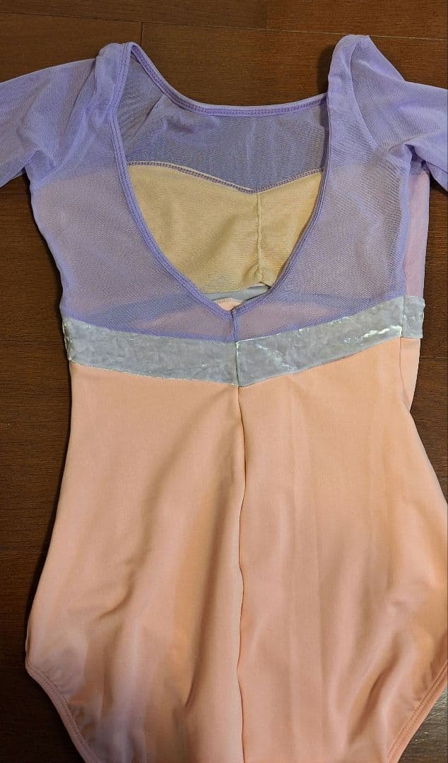 バレエレオタード　試着のみ　日本製　 シルフィーヌ　半袖、五分袖