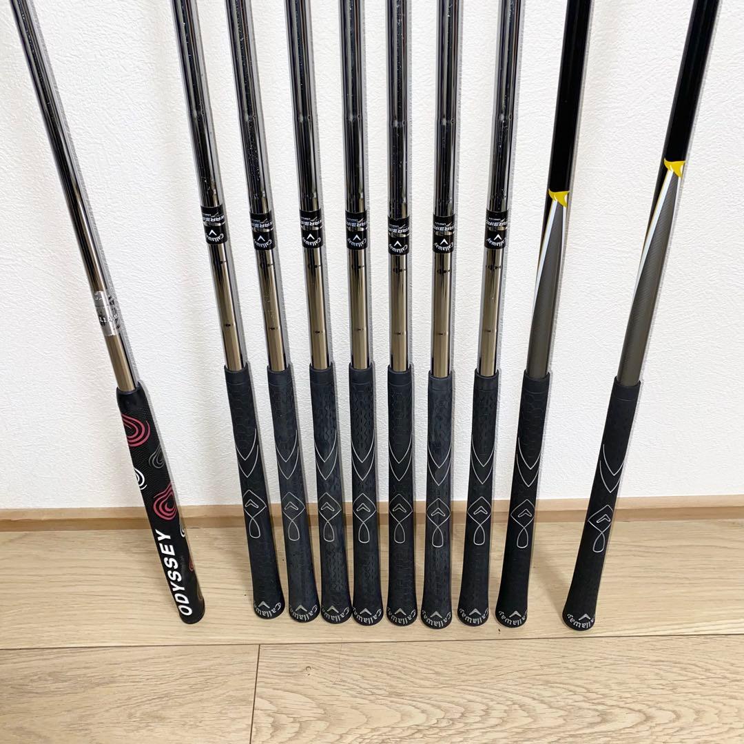 送料込☆キャロウェイ メンズ用ゴルフクラブ フルセット☆初心者キャディバッグ付S