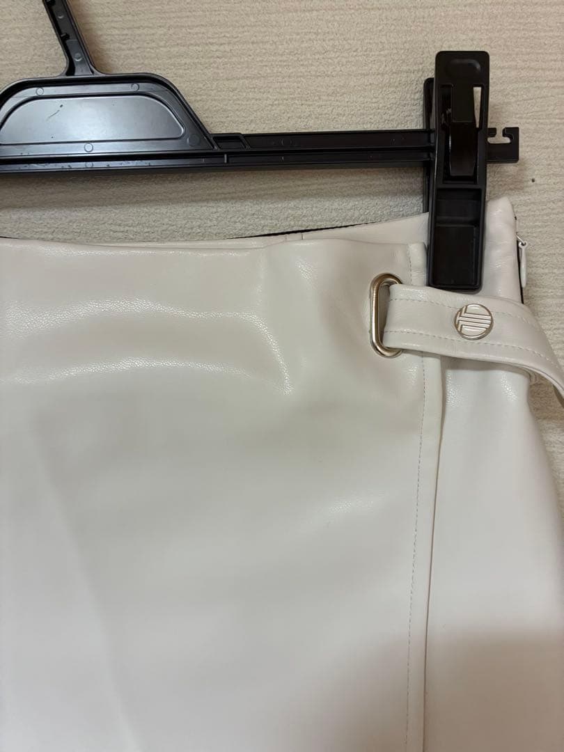 【最終値下】LANVIN BLANCゴルフミニスカート・インナーパンツ付　白　M