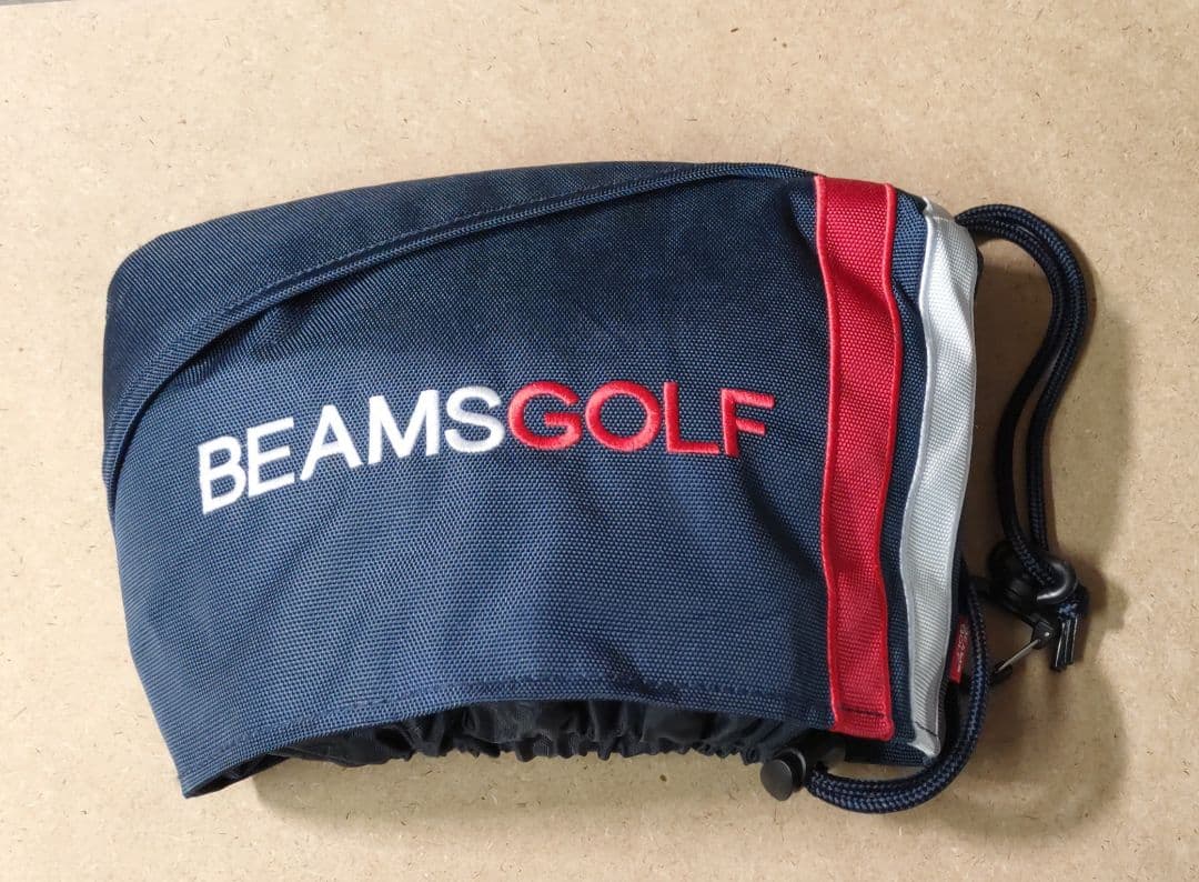 るちん　BEAMS GOLF スタンドバッグ ネイビー　アイアンカバー付