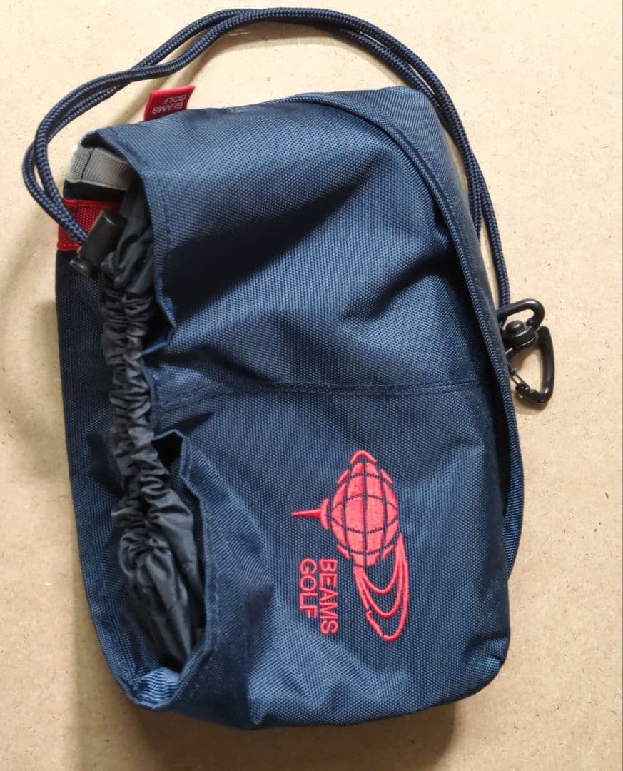 るちん　BEAMS GOLF スタンドバッグ ネイビー　アイアンカバー付