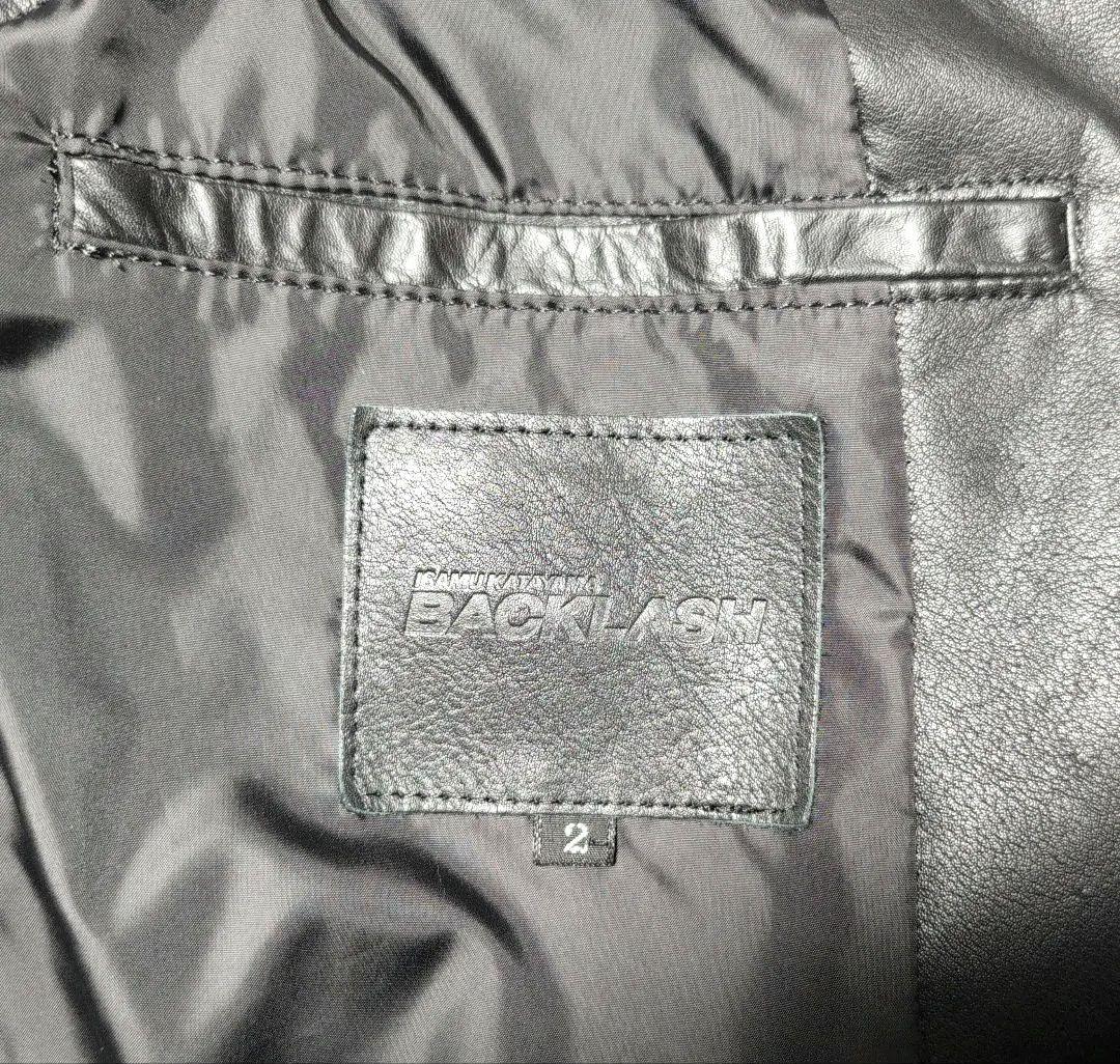 ISAMU KATAYAMA BACKLASH カンガルーレザーダウンベスト M