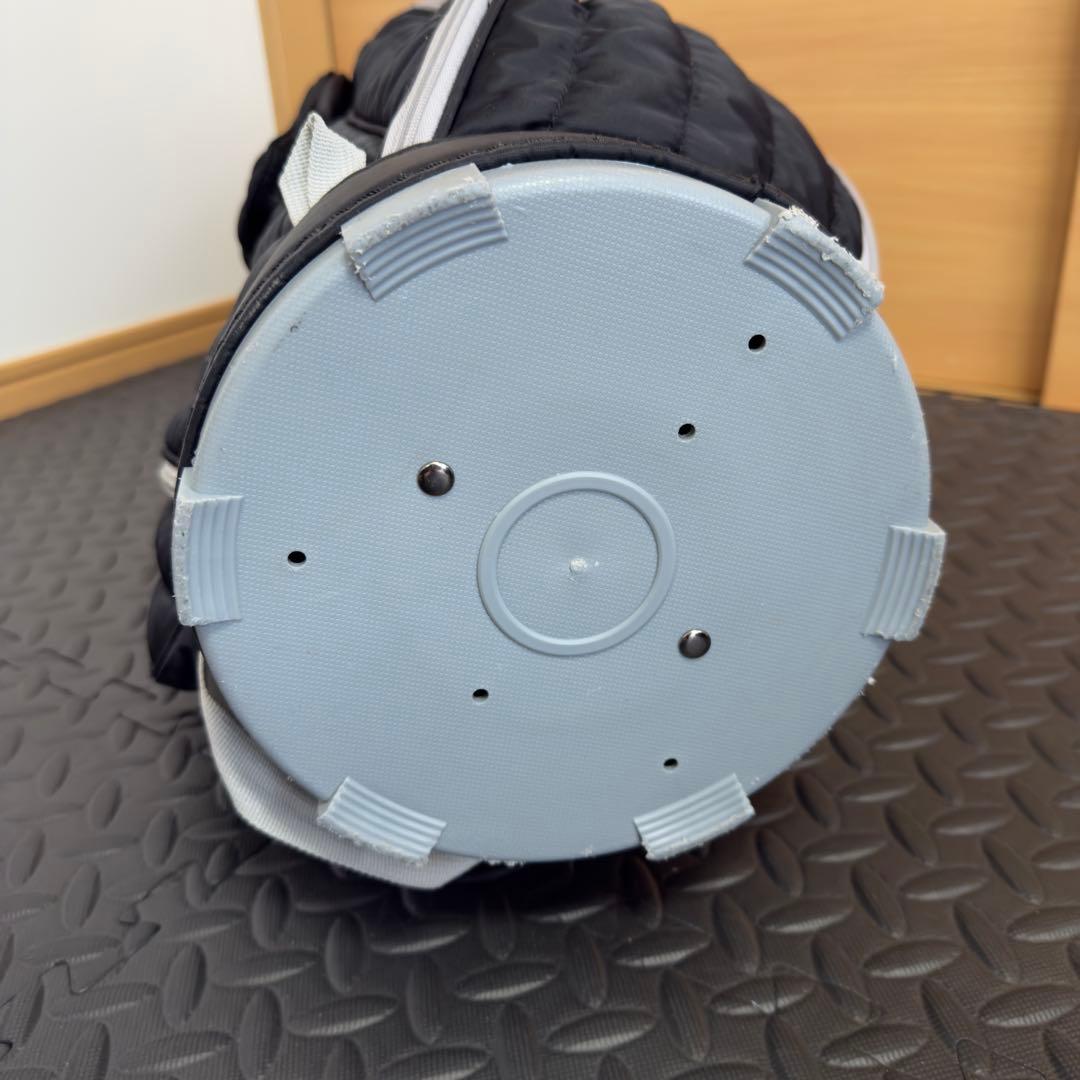 MIZUNO 軽量 キャディバッグ 5分割 ブラック フード付き レディース向け