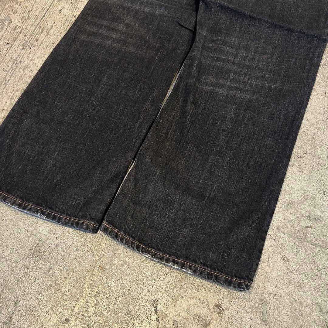 デッドストック Levi's 567 リーバイス デニム パンツ 黒 32x30