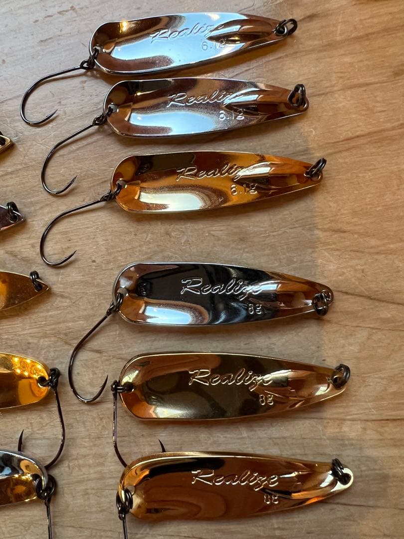 渓流ルアー（スプーン＆スピナー）合計29個