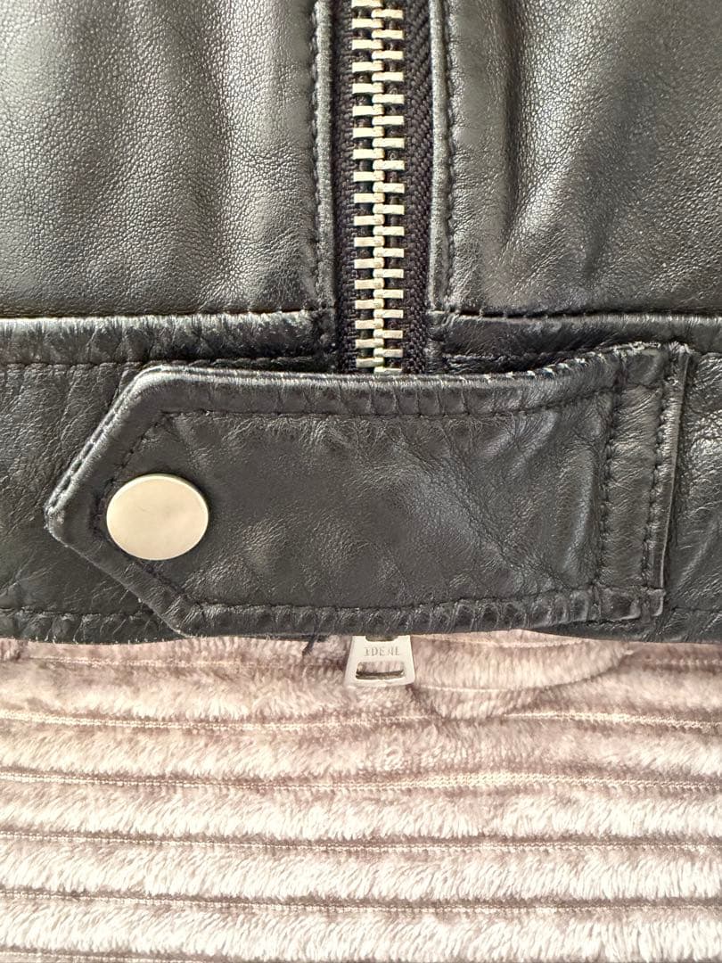 SHIPS ラムレザー M シングルライダース