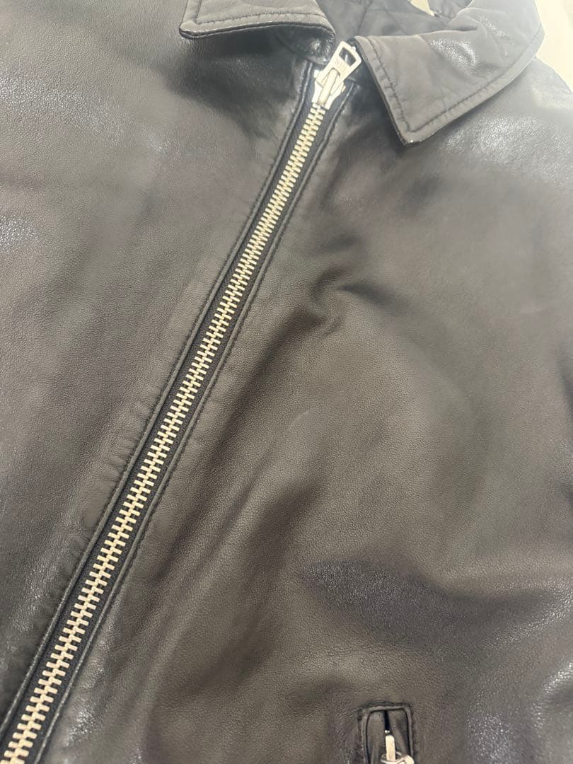 SHIPS ラムレザー M シングルライダース